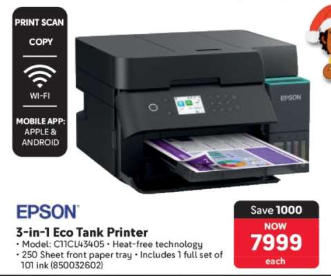 EPSON 3-in-1 Eco Tank Printer