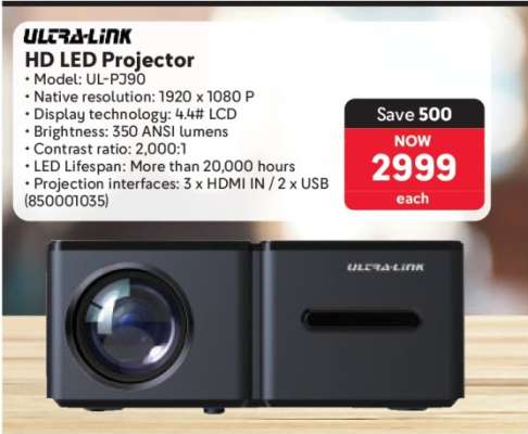 Ultra-Link HD LED Projector
