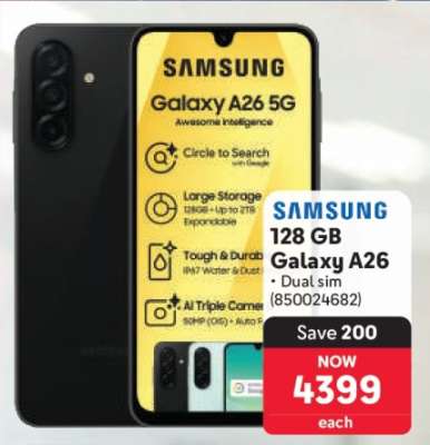 Samsung 128 GB Galaxy A26