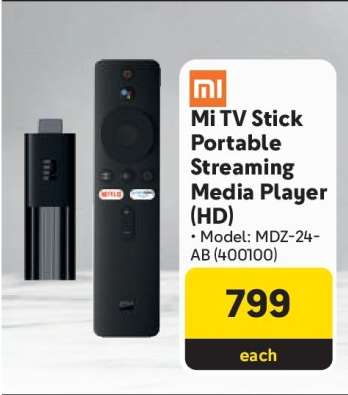 Mi TV Stick Portable Streaming Media Player (HD)