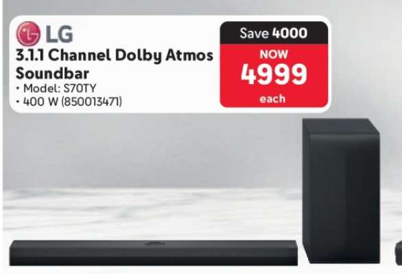 LG 3.1.1 Channel Dolby Atmos Soundbar