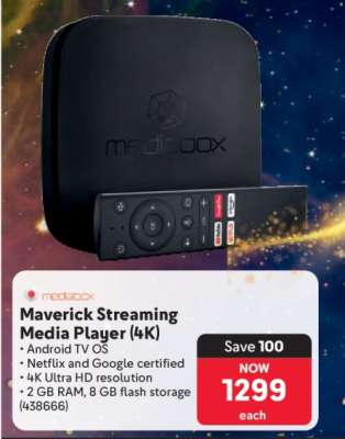 Maverick Streaming Media Player (4K)