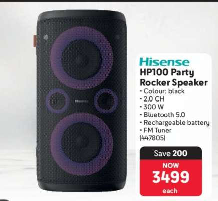 Hisense HP100 Party Rocker Speaker