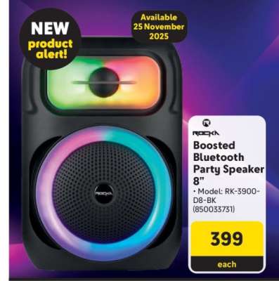 Boosted Bluetooth Party Speaker 8"