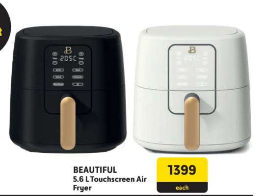 BEAUTIFUL 5.6 L Touchscreen Air Fryer