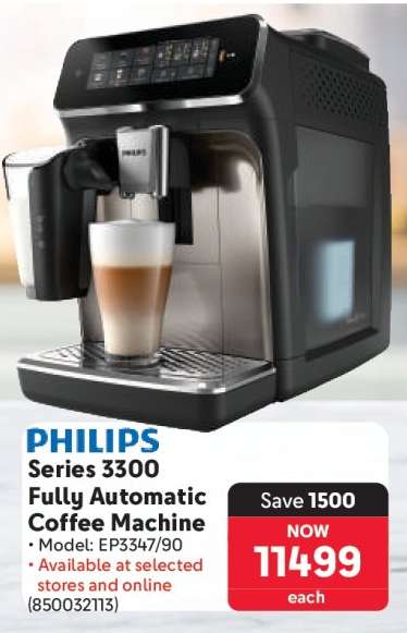 PHILIPS Series 3300 Fully Automatic Coffee Machine