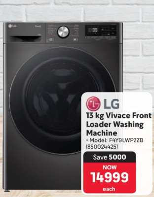 LG 13 kg Vivace Front Loader Washing Machine