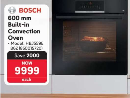 BOSCH 600 mm Built-in Convection Oven