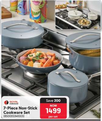7-Piece Non-Stick Cookware Set