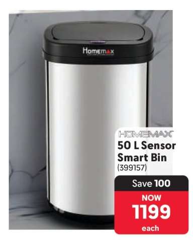 HOMEMAX 50 L Sensor Smart Bin