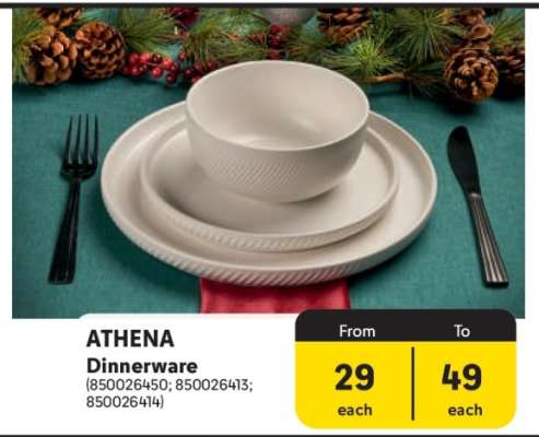 ATHENA Dinnerware