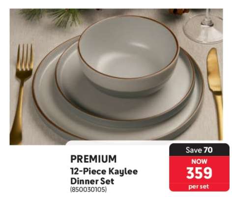 12-Piece Kaylee Dinner Set