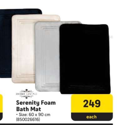 Serenity Foam Bath Mat