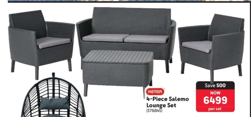 4-Piece Salemo Lounge Set