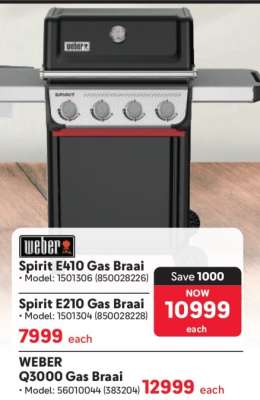 Spirit E410 Gas Braai