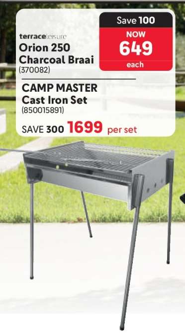 Orion 250 Charcoal Braai