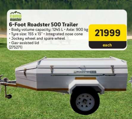 6-Foot Roadster 500 Trailer