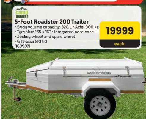 5-Foot Roadster 200 Trailer