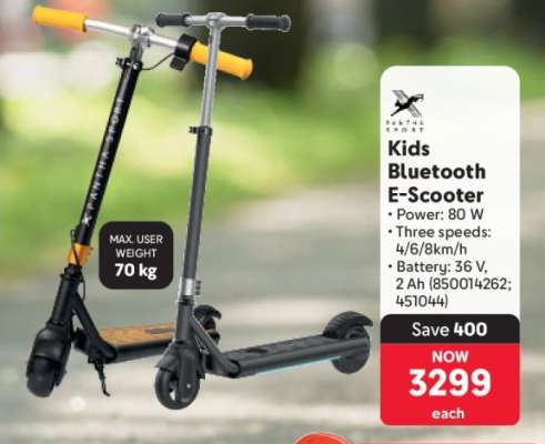 Kids Bluetooth E-Scooter