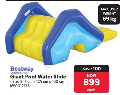 Bestway Giant Pool Water Slide
