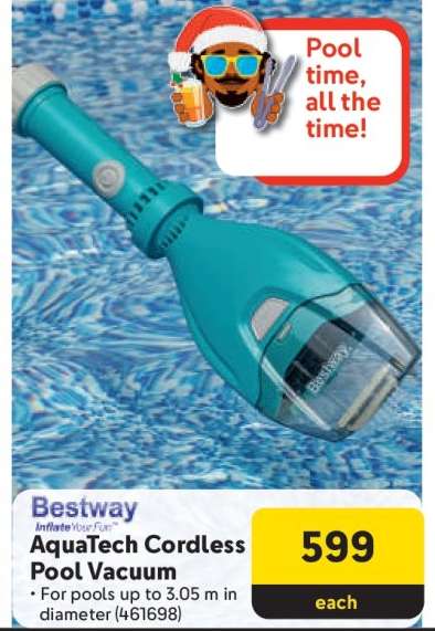 Bestway AquaTech Cordless Pool Vacuum