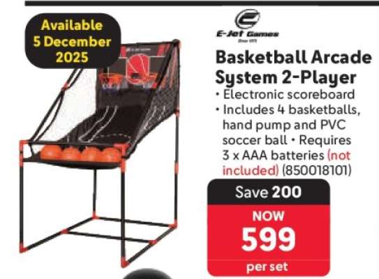 Basketball Arcade System 2 Player