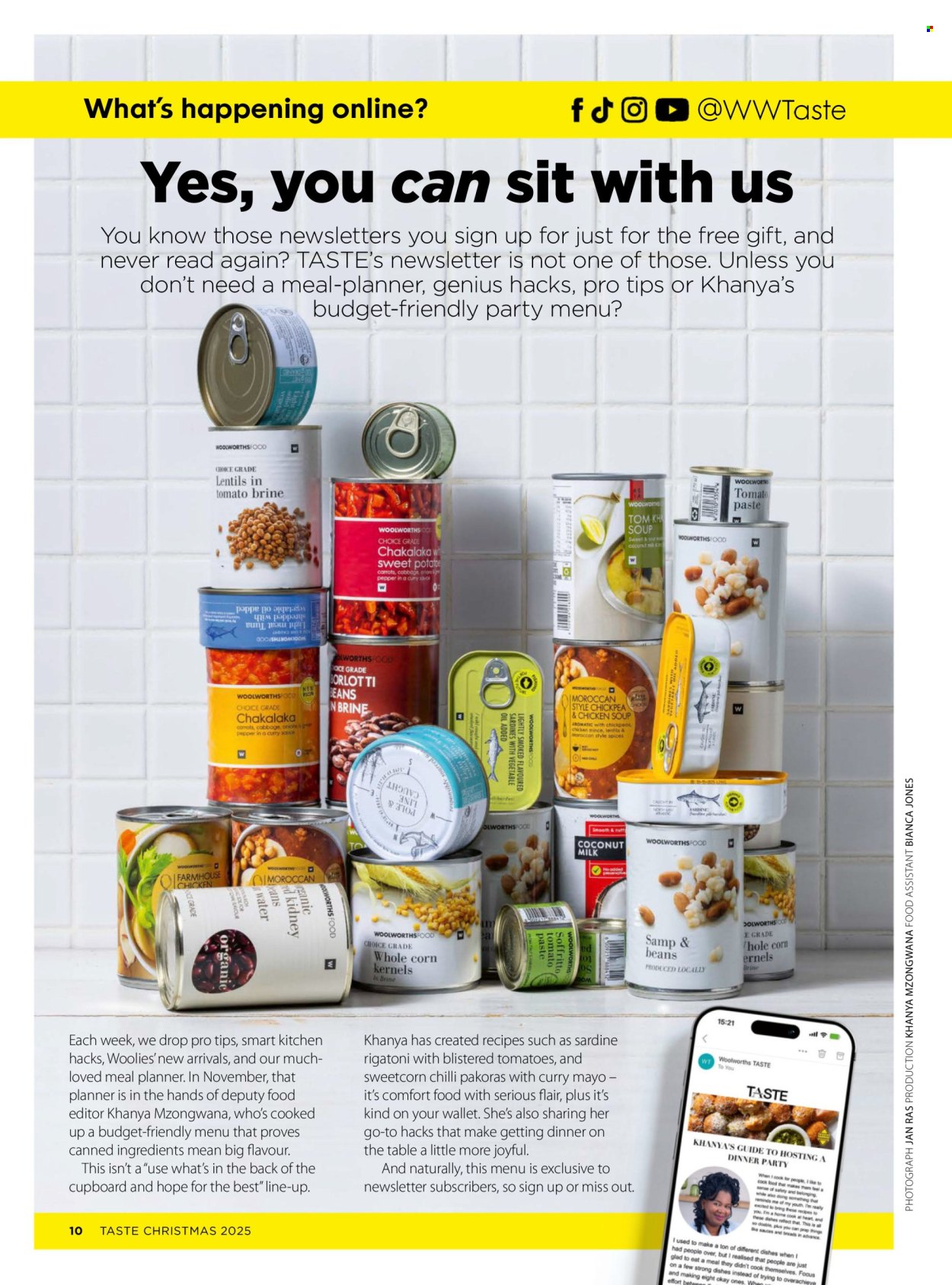 Woolworths specials. Page 12