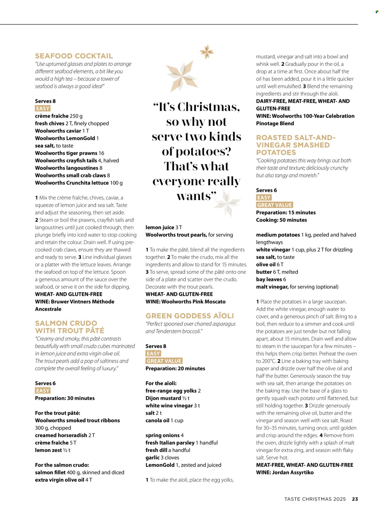 Woolworths specials. Page 25