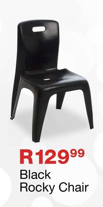 Black Rocky Chair