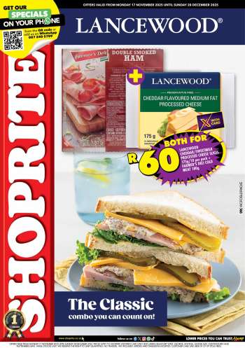 Shoprite catalogue  - 17/11/2025 - 28/12/2025.