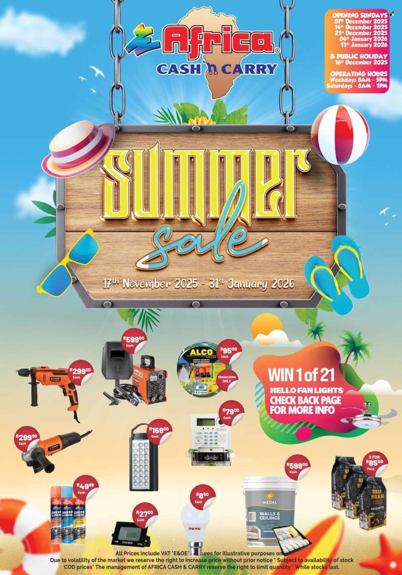 Africa Cash & Carry catalogue  - 17/11/2025 - 31/01/2026.