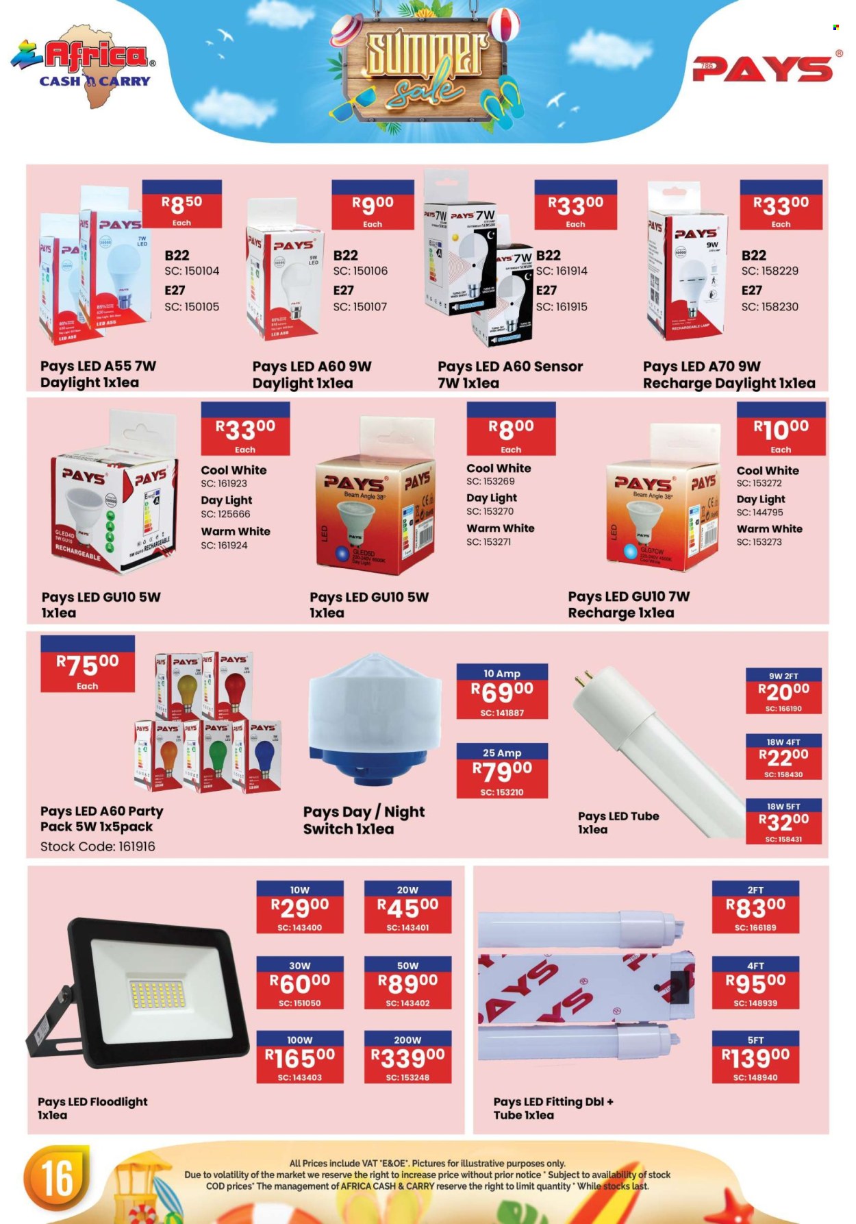 Africa Cash & Carry specials - 17/11/2025 - 31/01/2026. Page 16