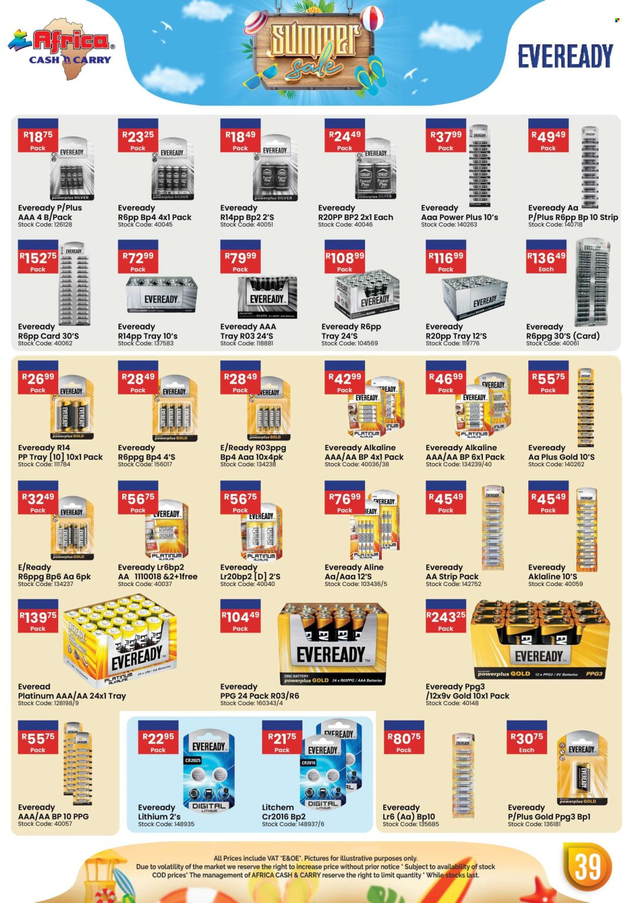 Africa Cash & Carry specials - 17/11/2025 - 31/01/2026. Page 39