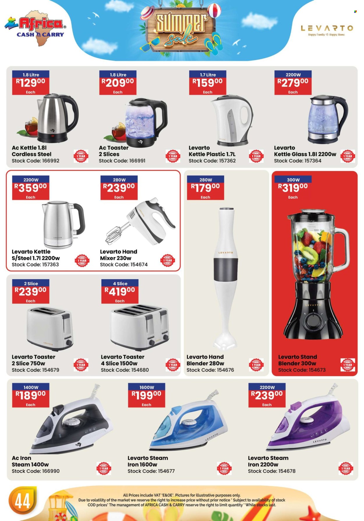 Africa Cash & Carry specials - 17/11/2025 - 31/01/2026. Page 44