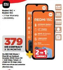 Redmi 15C + Redmi 15C