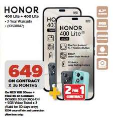 HONOR 400 Lite + 400 Lite