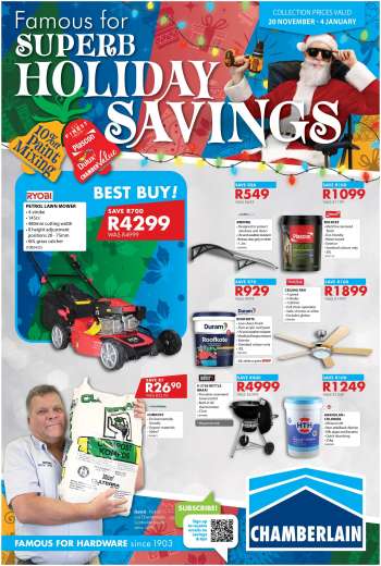 thumbnail - Chamberlain catalogue