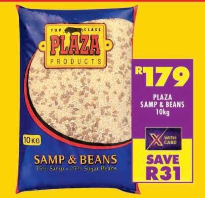 PLAZA SAMP & BEANS 10kg