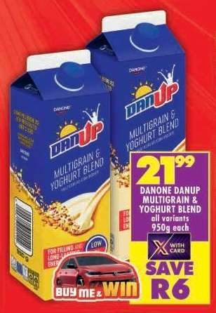 DANONE DANUP MULTIGRAIN & YOGHURT BLEND