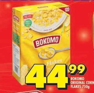 BOKOMO ORIGINAL CORN FLAKES 750g