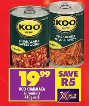 KOO CHAKALAKA