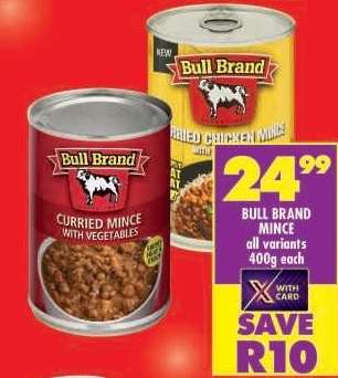 Bull Brand Mince