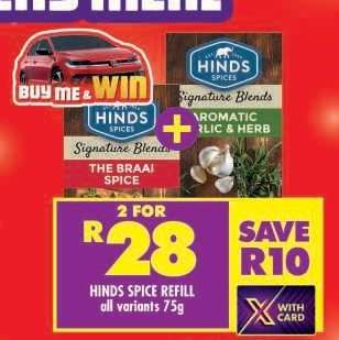 Hinds Spice Refill
