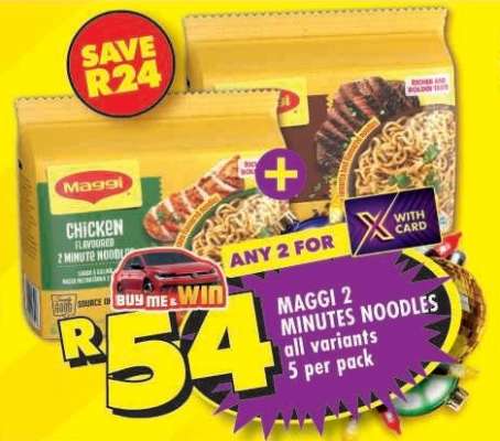 MAGGI 2 MINUTES NOODLES