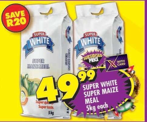 SUPER WHITE Super Maize Meal