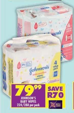 Johnson's Baby Wipes