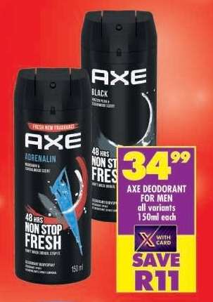 Axe Deodorant for Men