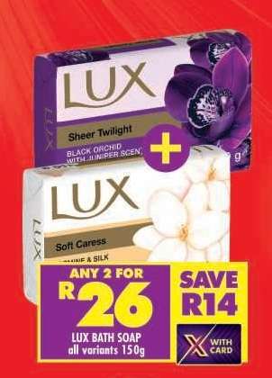LUX BATH SOAP all variants 150g