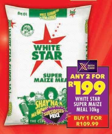 White Star Super Maize Meal-10Kg