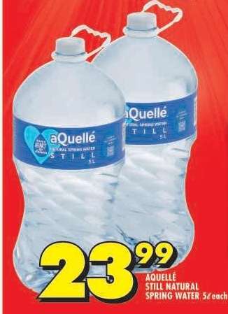 aQuellé Still Natural Spring Water